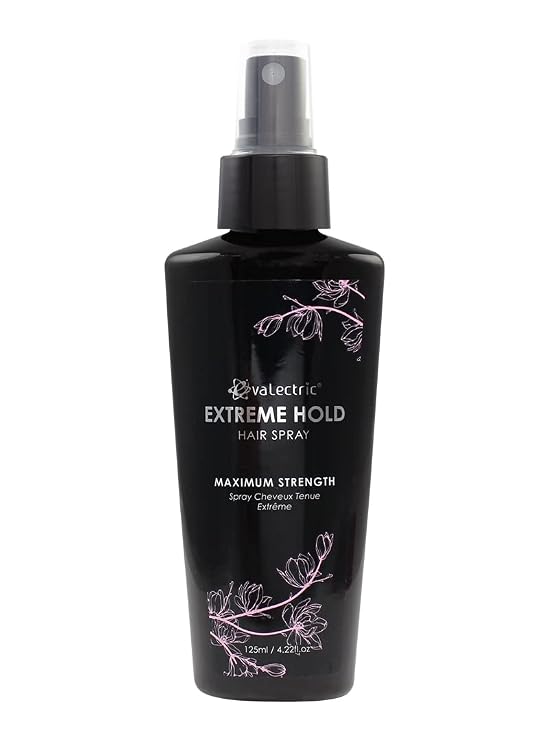 Evalectric Extra Hold Hair Styling Spray - Heat Protectant Spray - 4.22 Fl. Oz