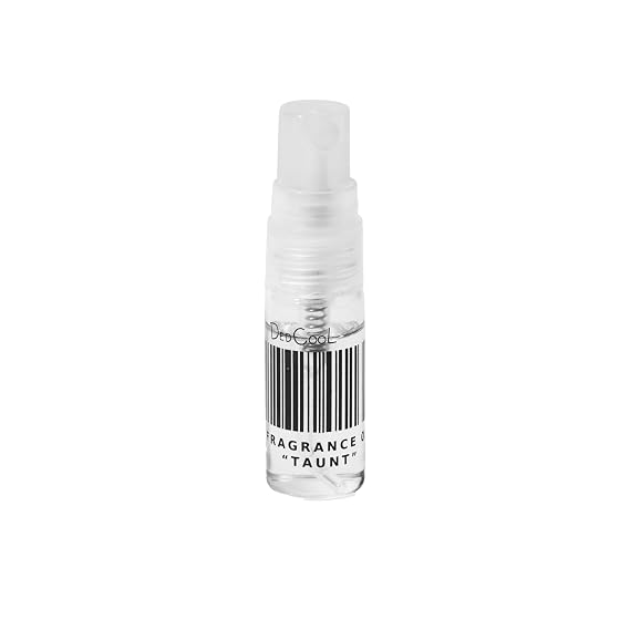 DedCool - Genderless + Vegan Eau de Parfum Sample | Clean, Non-Toxic Fragrance For All (Fragrance 01 ''TAUNT 3ml), 0.10 Fl Oz (Pack of 1)