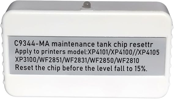 C9344 Maintenance Box Chip Resetter Waste Inks Tanks Chip for L5590 L3550 XP-2200 XP-2205 XP-3200 3205 4205 WF2910