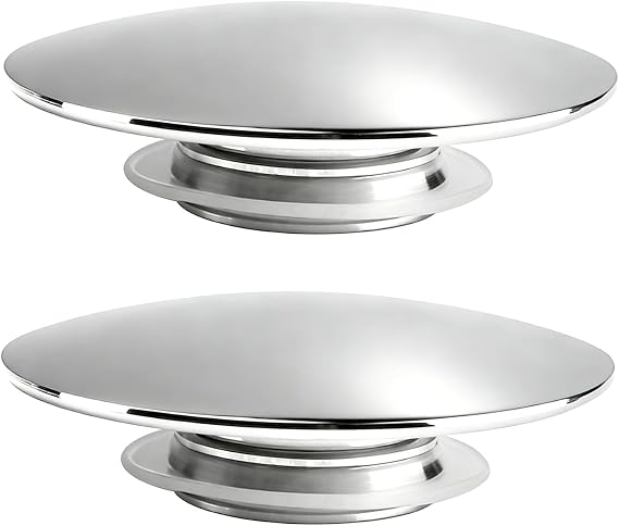 2 Pcs Pop Up Sink Plug Replacement Pop Up Plug Spares Sink Waste 66mm