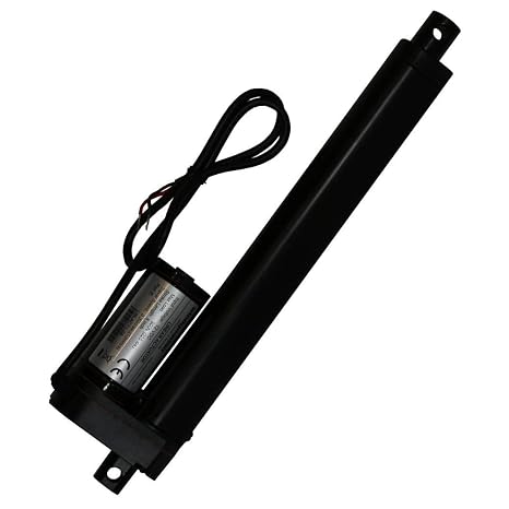 WindyNation 8 Inch 8inches Stroke Linear Actuator 12 Volt 12V 225 Pounds lbs Maximum Lift