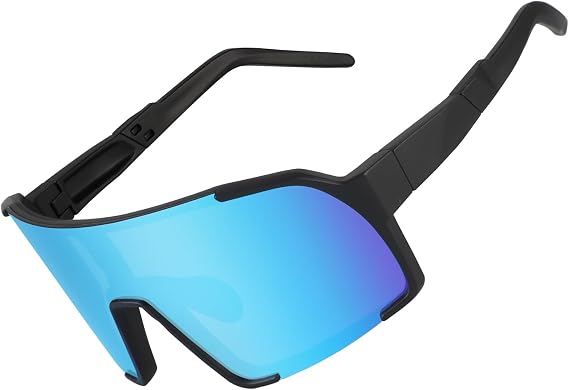 BangLong Cycling Sunglasses for Men Women, UV400 Protection Sports Sun Glasses for Baseball Running Bike Cycling Driving