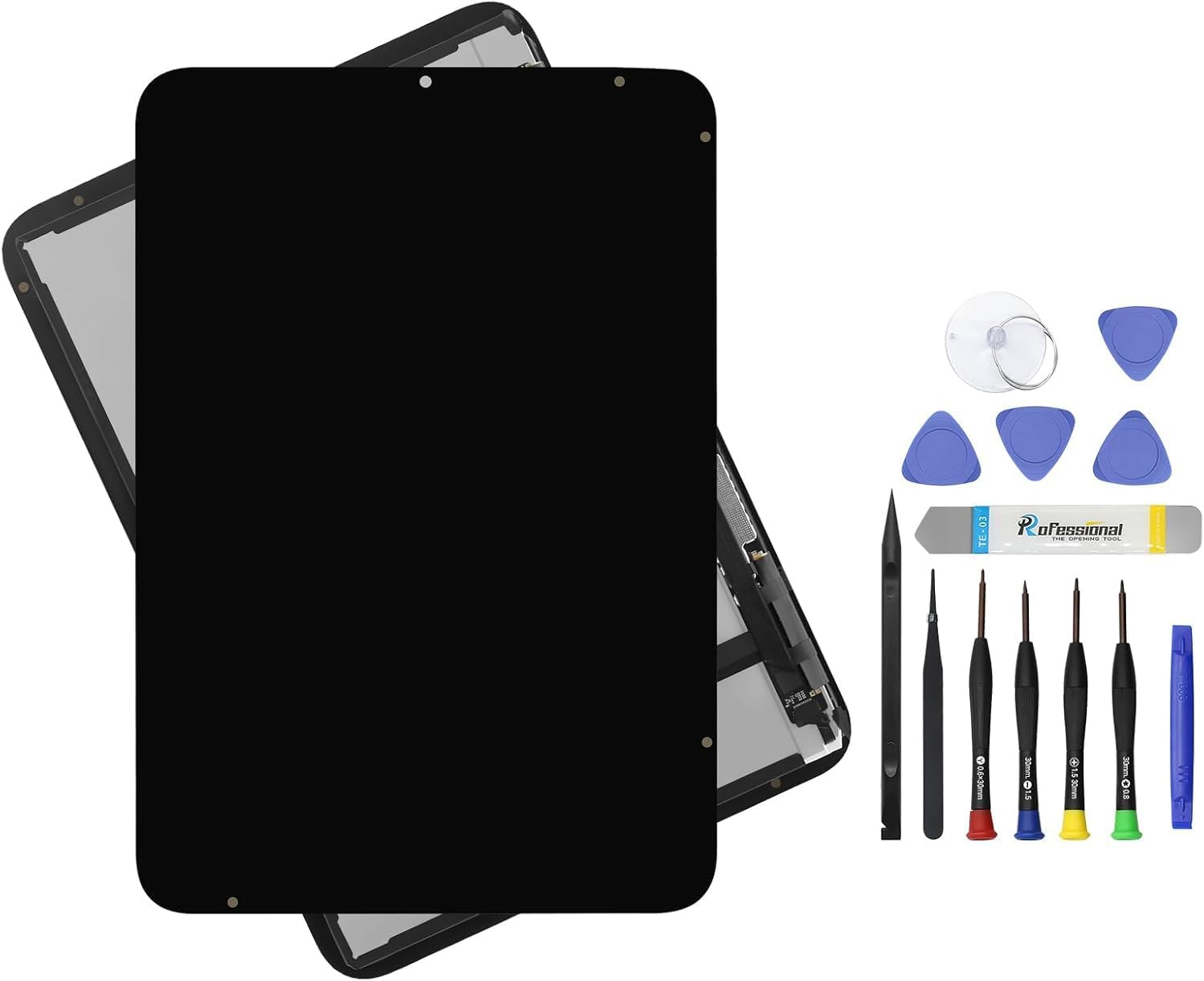 7.9 LCD Screen Replacement for iPad Mini 6 Display LCD Assembly Glass Touch Digitizer Premium Repair Kit  SleepWake Sensor Black