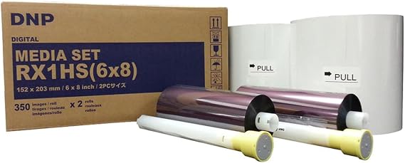 DNP Print Media for DS-RX1HS High Speed Dye Sub Printer - 6x8 350 Pri