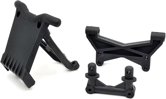 Compatible With ZD For Racing DBX-07 DBX07 1/7 RC Car Upgrade Parts Spare Accessories Front Bumper And Body Post Set Rc Crawler Bumper