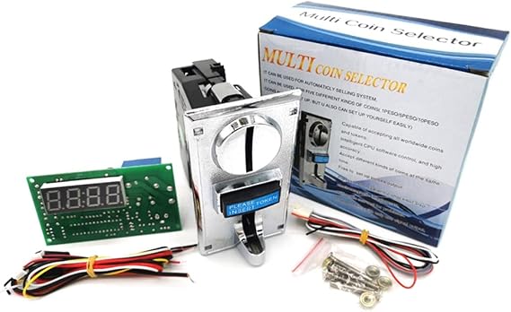 Multi-Currency Coin Acceptor 15A Time Control Board Massage Chair Washing Machine Time Control Box Accessories