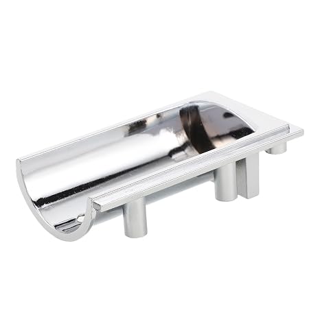 Game Console Token Slot 3 Hole Silver Metal Replacement Part
