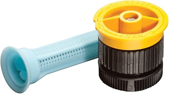 Rainbird Variable Arc Adjustable Sprinkler Nozzle, 3 to 4 Foot Radius
