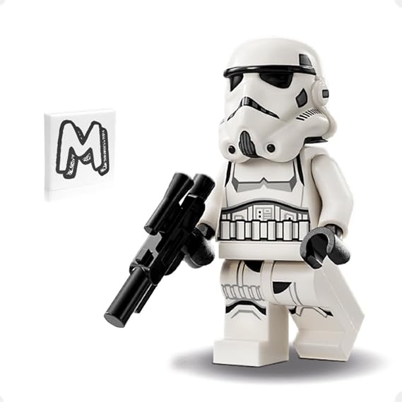 LEGO Star Wars Minifigure - Stormtrooper (with Dual Molded Helmet and Blaster) New Version