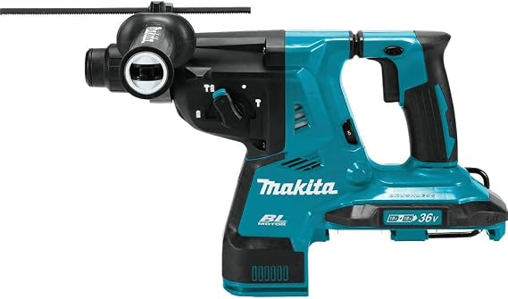 Makita XRH08Z 18V X2 LXT Lithium-Ion (36V) Brushless Cordless 1-1/8" AVT Rotary Hammer, accepts SDS-PLUS bits, Tool Only
