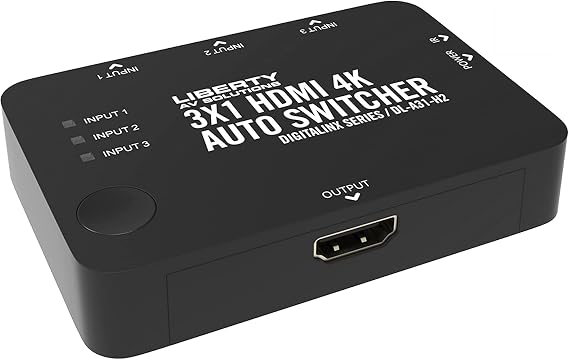 DL-A31-H2 18G 3 x 1 HDMI Audo Switcher