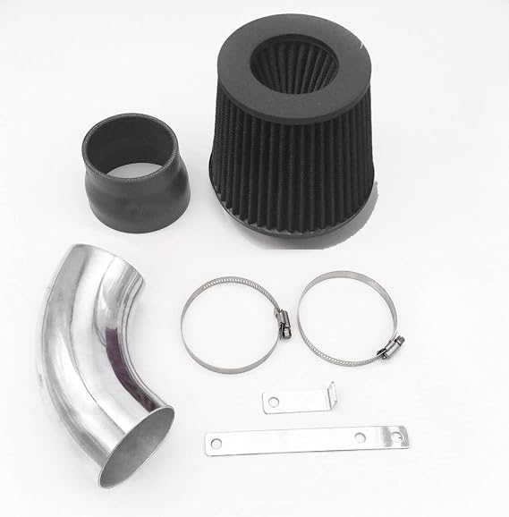 EMUNA Performance Air Intake System Kit, Black | Compatible with 2000-2003 Toyota Rav4 2.0L L4, Compatible with 2004-2005 Rav4 2.4L Engine