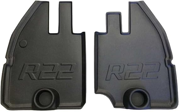 Compatible with Robinson R22 Plastic Floor Mat/Tray Set with Cup Holders