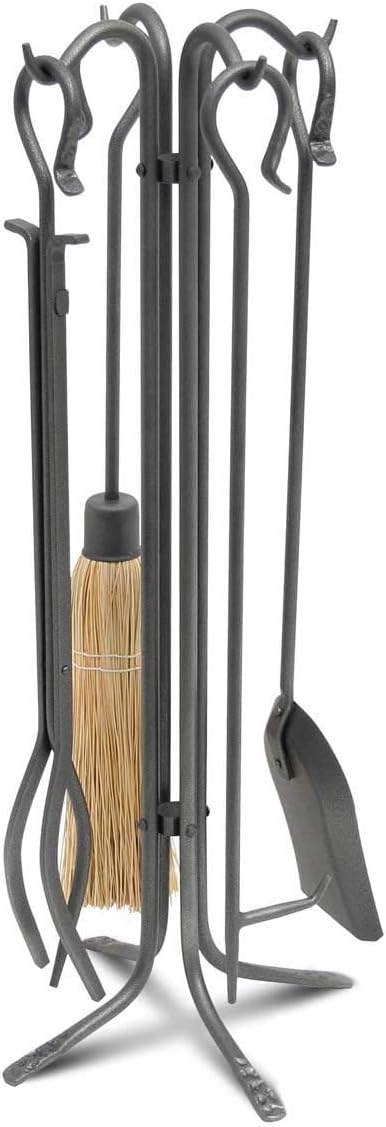 Pilgrim Home and Hearth 18004 Vintage Fireplace Tool Set, 28" H/16 lb., Iron