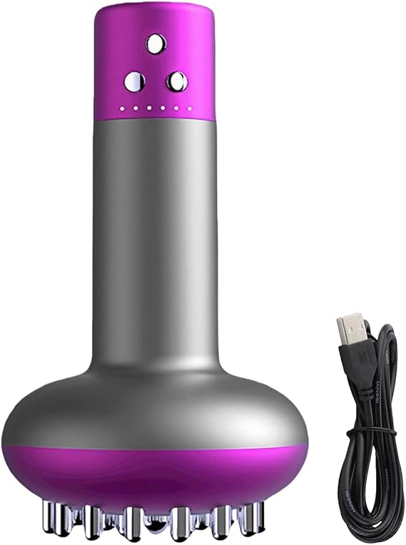 Electric Massager | Heated Massage Devices,9 Intensity Levels Body Massage Brush | for Skin Firming Tissue Fat Face Neck Shoulder Back Arm Stomach Belly Butt Leg