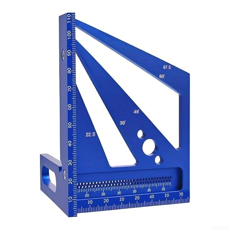 3D Multi-Angle Measuring Ruler -Precision 3D Square Protractor