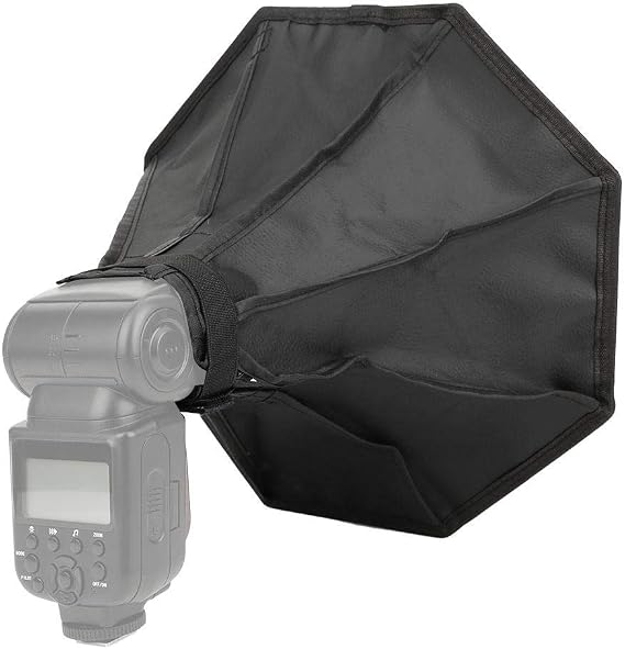 Flash Softbox, 30x30cm Folding Speedlight Softbox Diffuser Cover Universal for for for DSLR Camera