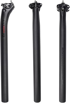Carbon seatpost Bicycle seatpost BMX Bike seatpost Setback Bicycle seat Posts Carbon Fiber
