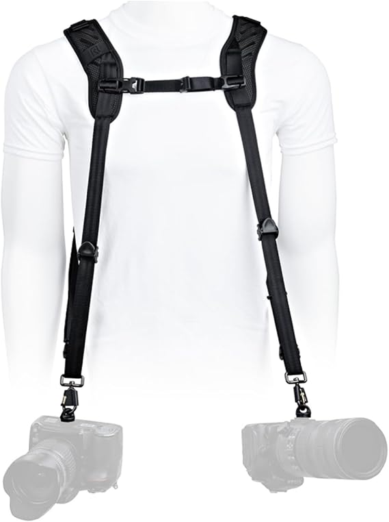 Blackline II Double Camera Harness - Best Double Camera Strap