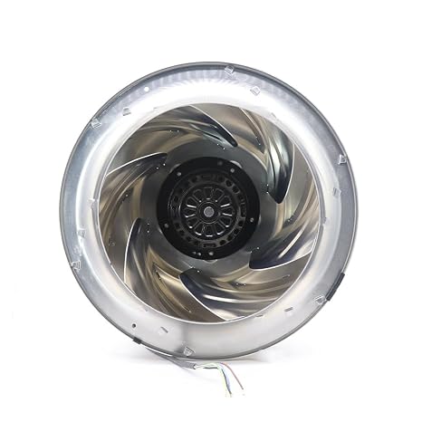 R4E355-AK05-05 230VAC 1040/2305m3/h 221/218Pa 1400/1600RPM 180/260W Unit Centrifugal Fan Cleaning Room for FFU/AHU/Air Purification Equipment ebm papst R4E355AK0505 Cooling Fan