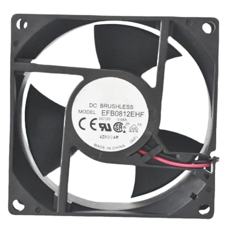 EFB0812EHF Fan 8CM for 12V 0.68A 8032 80X80X32MM 2-Wire Cooling Fan