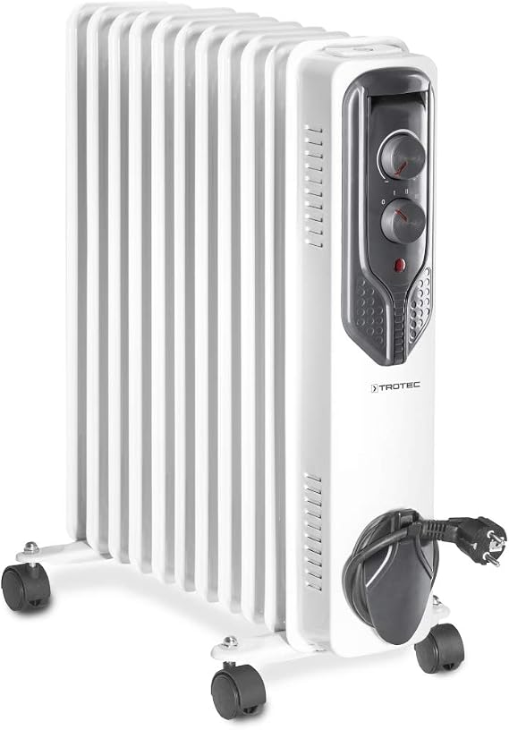 Trotec TRH 21 E Radiator Heater - Heating Output 1000 W/1500 W/2500 W