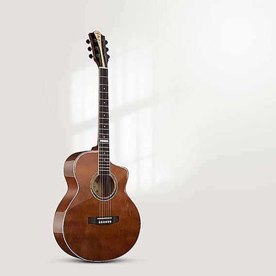 40 Inch Veneer Guitar Beginner Boys and Girls Special Folk Guitar Acoustic Guitar B (E)