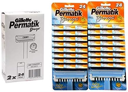 Gillette Permatik Banyo Tıraş Bıçağı (48 Adet)