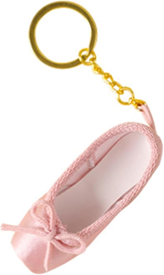 Pointe Shoes Keychain,Ballet Shoe Keychain,Ballet Shoe Keyring Pointe Shoe Pendant Decoration for Girls Women