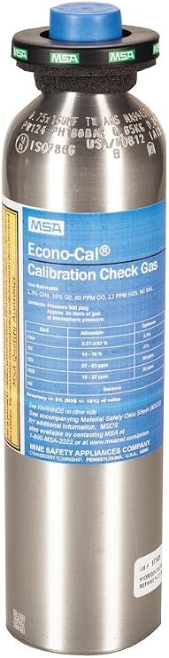 MSA Safety 10058036 Calibration Testing Gas