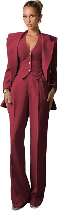 3 Piece Suits for Women Business Womens Suit Business Suits Work