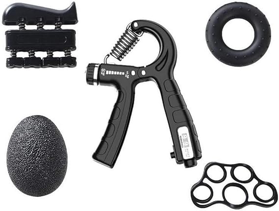 Valkyrie 5-60Kg El Parmak Bilek Güçlendirici Egzersiz Aleti 5li Set