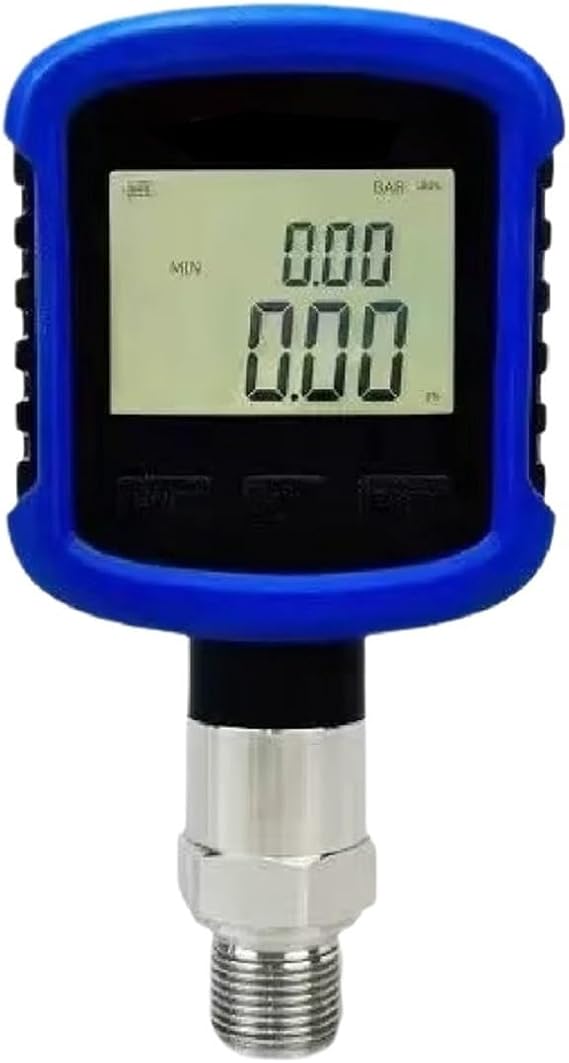 MD-S281 Digital Pressur/e Gauge 330° Rotating Bluetooth Wireless High Precision Vacuum Hydraulic Datalogger(NPT1-2,0-60KPA)