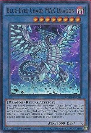 Yu-Gi-Oh! - Blue-Eyes Chaos MAX Dragon MVP1-EN004 - The Dark Side of Dimensions ,#G14E6GE4R-GE 4-TEW6W230131