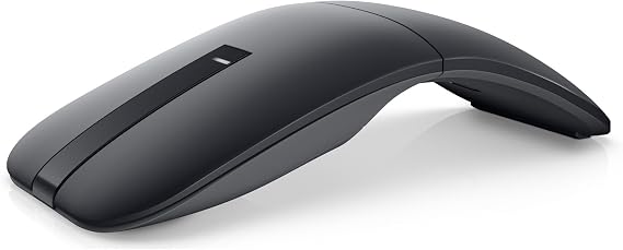 Dell Bluetooth Travel Mouse MS700, 4000 DPI, 2 Buttons | Bluetooth 5.0 LE, Touch Scroll, Swift Pair, AAA Batteries Included, 3 Year Advanced Exchange, Black