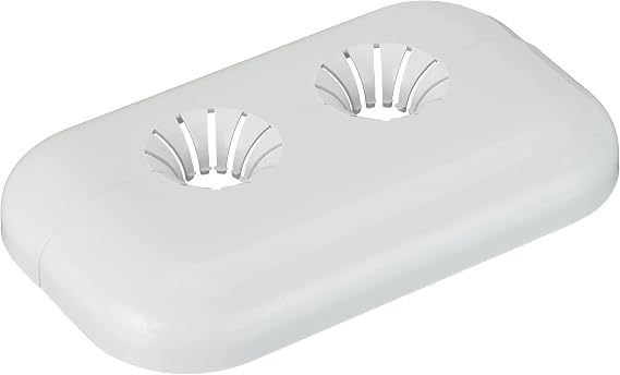Acquastilla 115216 Double Rosette Openable White, Multicoloured
