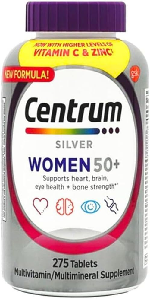 Centrum Silver Women 50+ Multivitamin Multimineral 275 Tabs