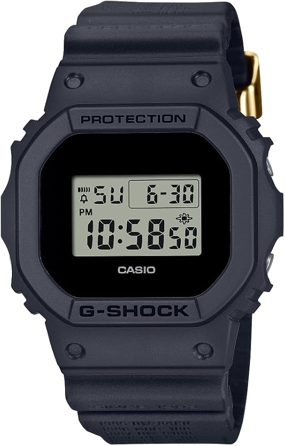 Casio DWE-5657RE-1DR Wristwatch, Black, Standard