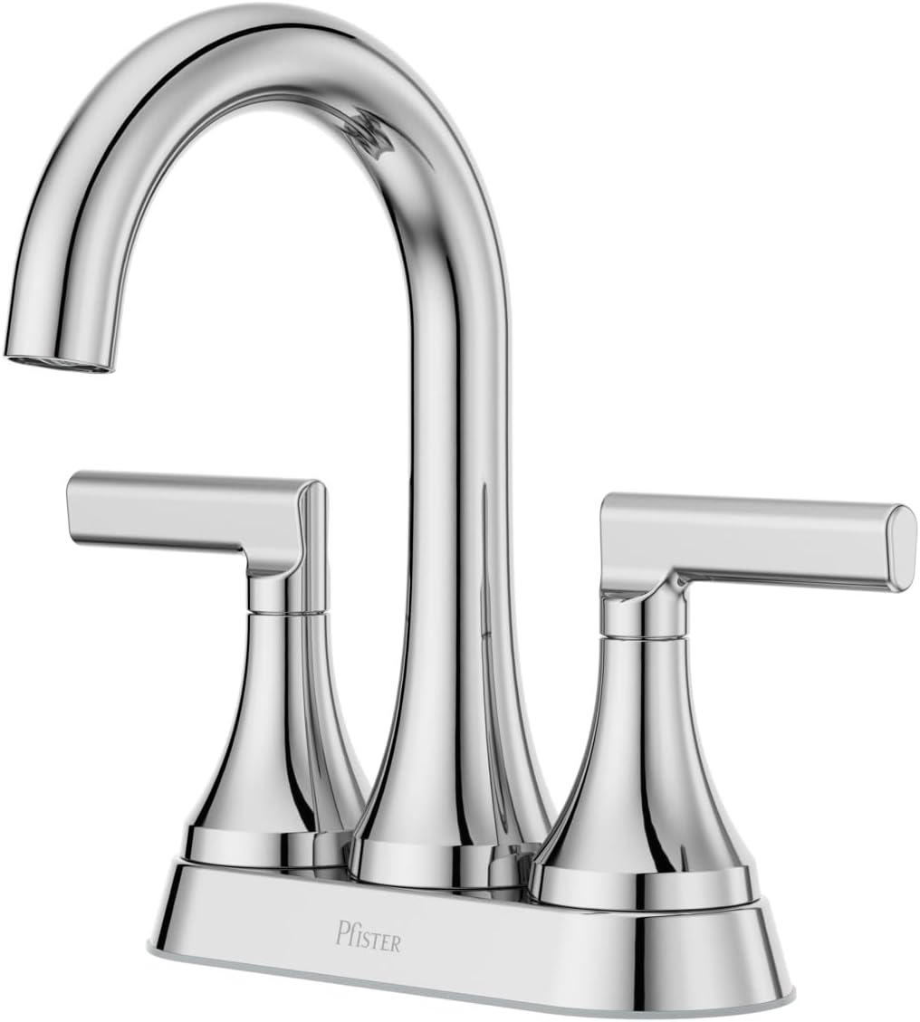 Pfister Vedra 2-Handle 4 Centerset Bathroom Faucet in Polished Chrome