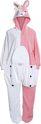 Adult Pajamas Adult Anime Jumpsuit Sleepwear Cosplay Costume Outfit Pink