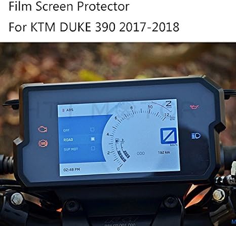 SMT-Compatible With KTM DUKE 390 2017-2018 Dashboard/Speedo Screen Protector Film Screen [B07CR13R4R]