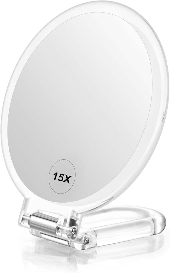 LFOYOU Magnifying Handheld Mirror