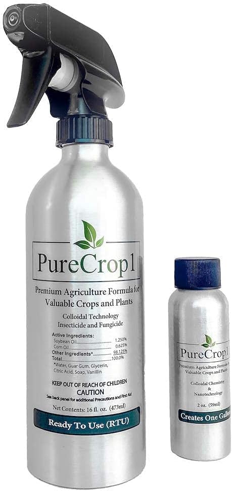Concentrate | Plant-Based Plant Protection | Insecticide, Miticide, Fungicide, Biostimulant | for Organic Use in Home, Garden, Hydroponics | Eliminate Pests, Molds & Mildews | RTU Kit