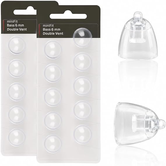 20Pcs Hearing Aid Domes for Oticon, 6mm Hearing aid Accessories(2 Pack）