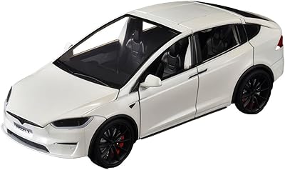 124 Model X Toy Car for Boys, Zinc Alloy Diecast Metal Model X Pull Back Car Toy Vehicles with Sound and Music, Suitable for Kids Aged 3 as Gifts