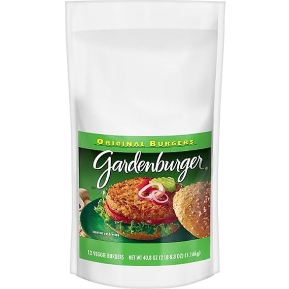 Kelloggs Garden Original Veggie Burger, 3.4 Ounce - 48 per case.