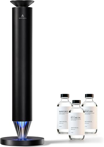 V900S Black Hotel Diffuser with 120ml Ritz-Carlton, RainyForest, Muse's Kiss