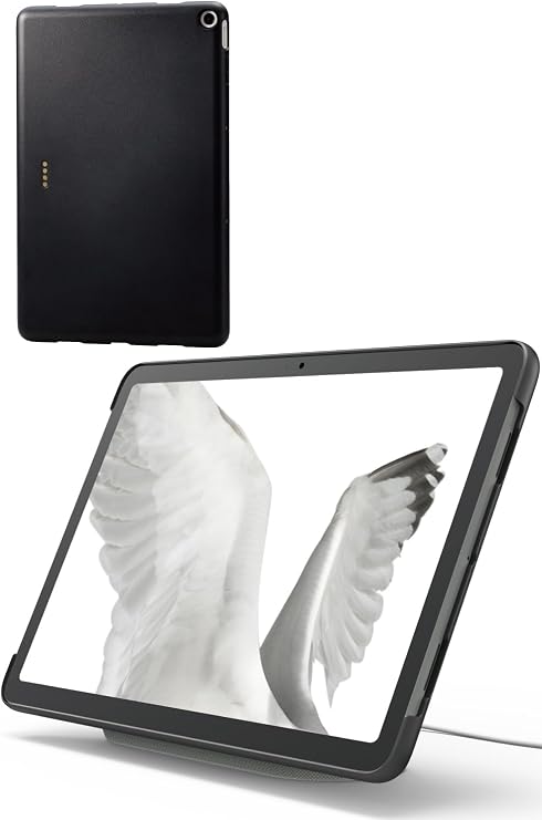 Elecom TB-P231PVCHBK Google Pixel Tablet Case Hard Case for Charging Speaker Holder Black