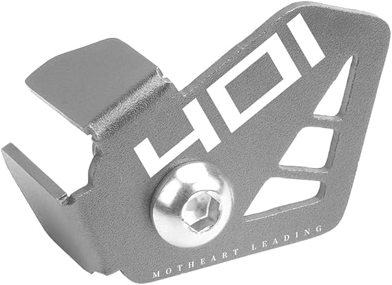 ABS Sensor Protection for Motorcycle for Svartpilen 401 2015-2024 Rear Sensor CNC Aluminium Cover Svartpilen 401 Accessories (Grey)