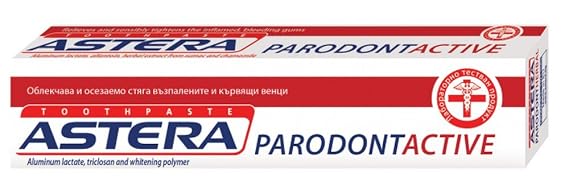 ASTERA PARODONT ACTIVE Medical Toothpaste 75ml Stops Bleeding